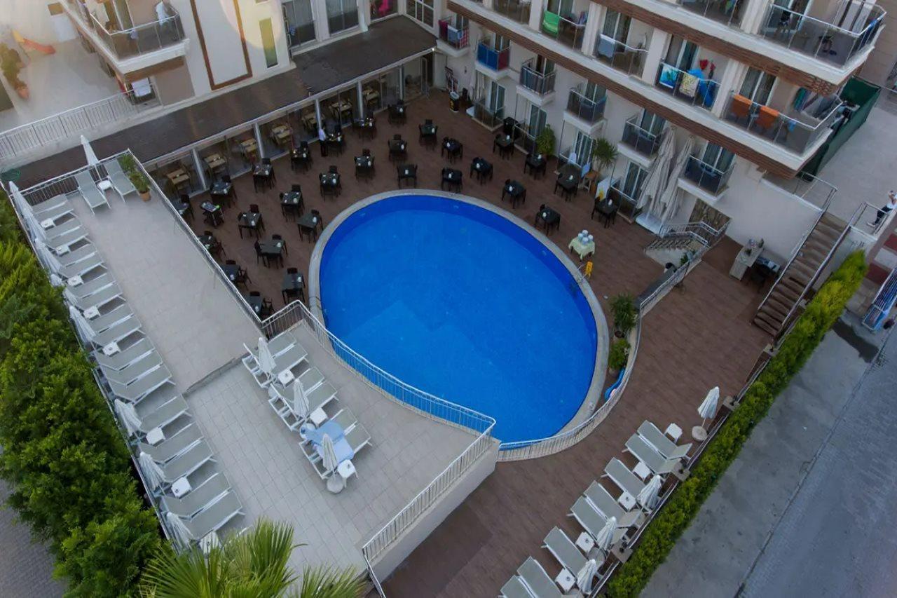 Sun Beach Hotel Side Esterno foto
