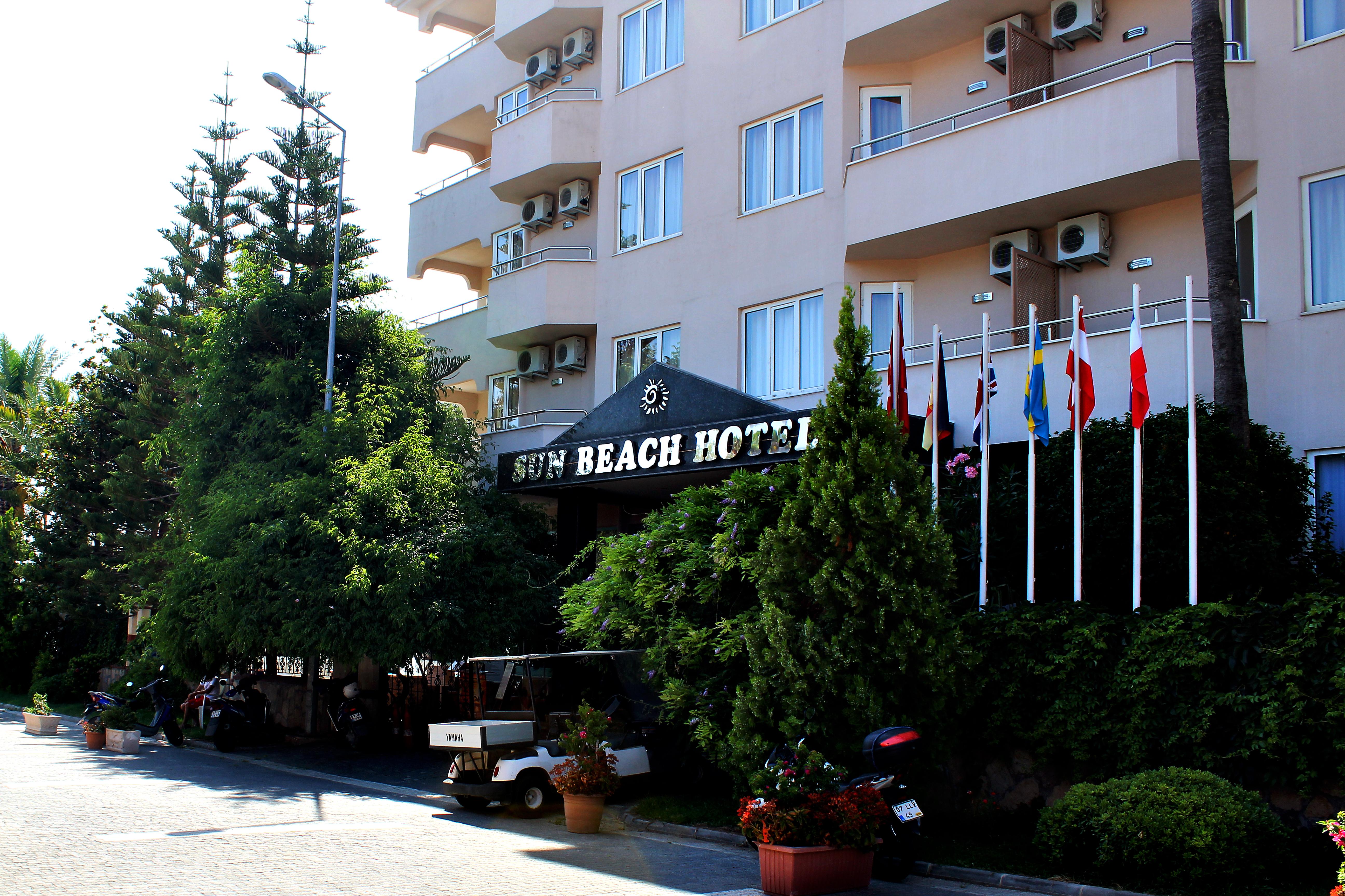 Sun Beach Hotel Side Esterno foto